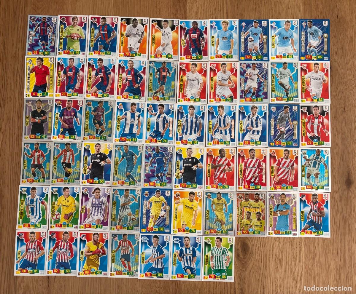 Cromos de F&uacute;tbol: Lote Cartas Adrenalyn XL Liga 2018-2019 Panini Diamantes Ironman &Iacute;dolos