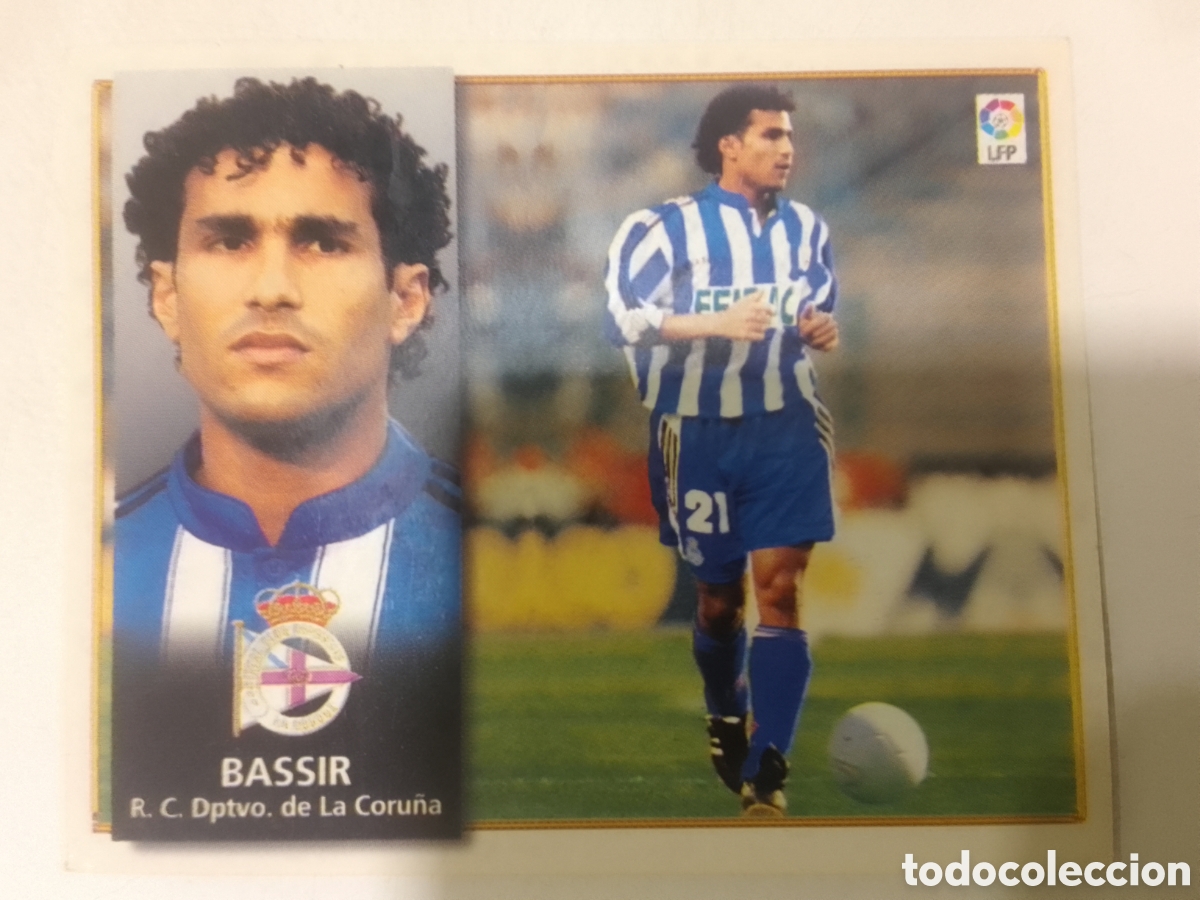 Cromos de F&uacute;tbol: Colecciones Este 98-99 Bassir &bull; Deportivo de La Coru&ntilde;a.