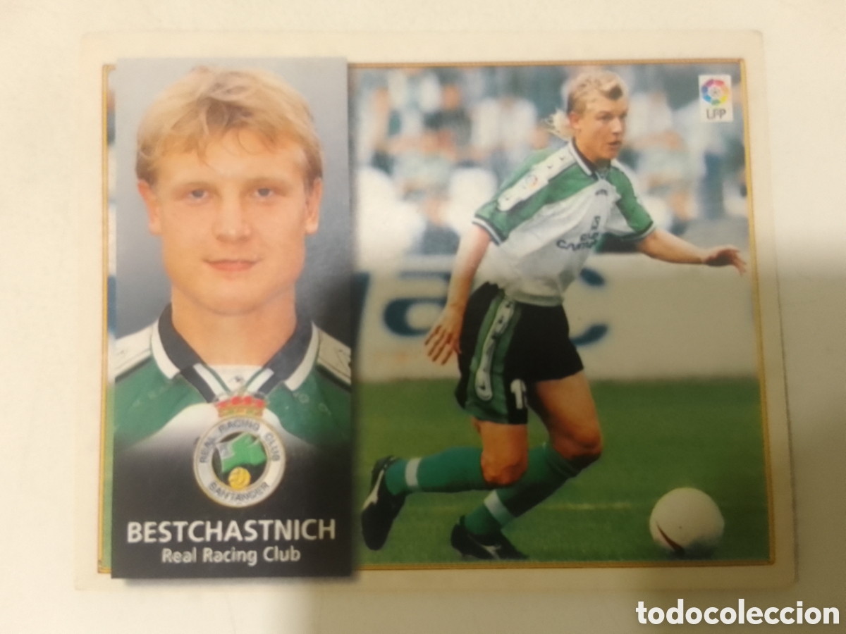 Cromos de F&uacute;tbol: Colecciones Este 98-99 Bestchastnich &bull; Real Racing Club.