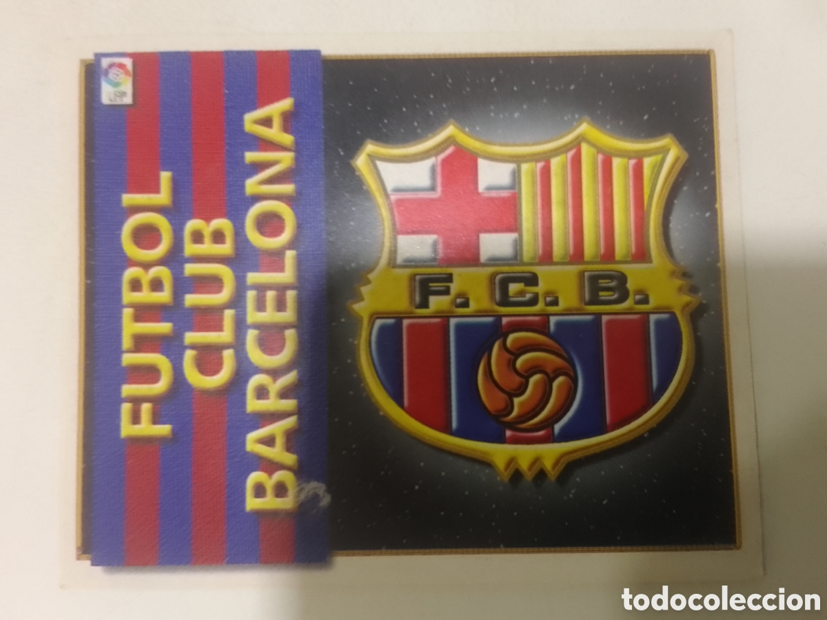 Cromos de F&uacute;tbol: Colecciones Este 98-9 escudo Barcelona.