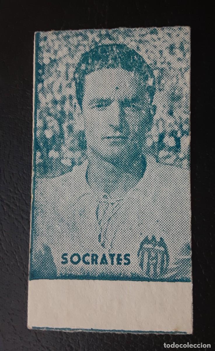 Cromos de F&uacute;tbol: SOCRATES , VALENCIA C.F. TICKET DE PESO, BASCULA,