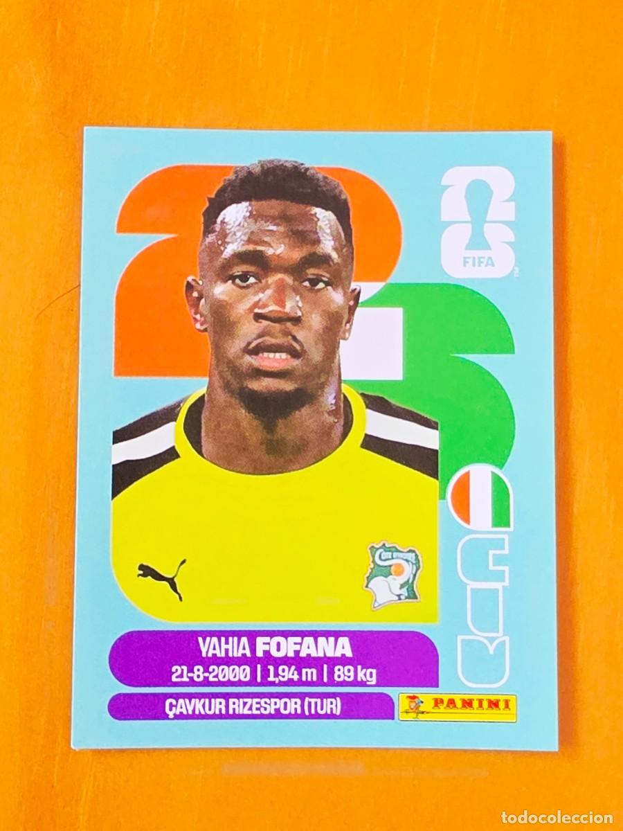 Cromos de F&uacute;tbol: CIV 2 Yahia Fofana, Costa de Marfil, Panini FIFA World Cup Mundial 2026 Sticker