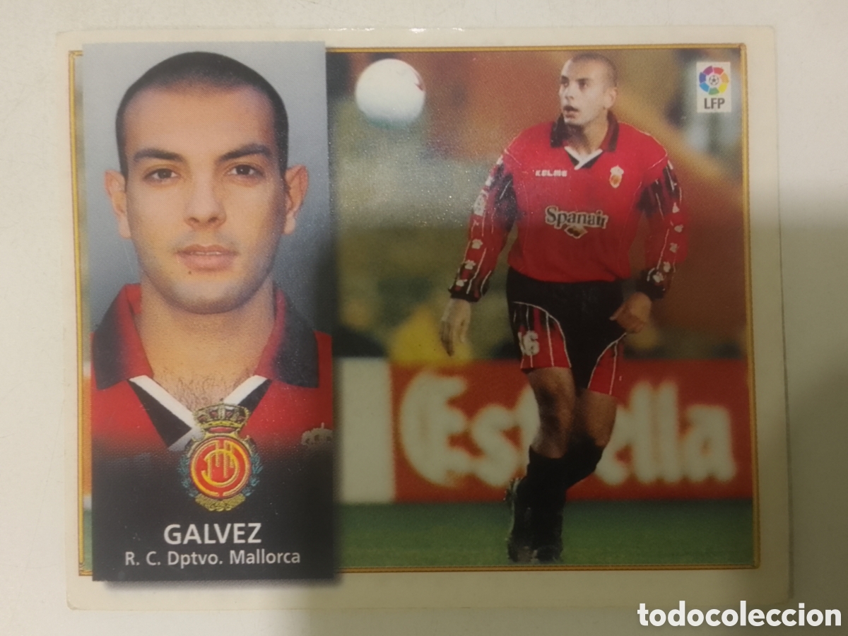 Cromos de F&uacute;tbol: Colecciones Este 98-99 G&aacute;lvez &bull; Mallorca.