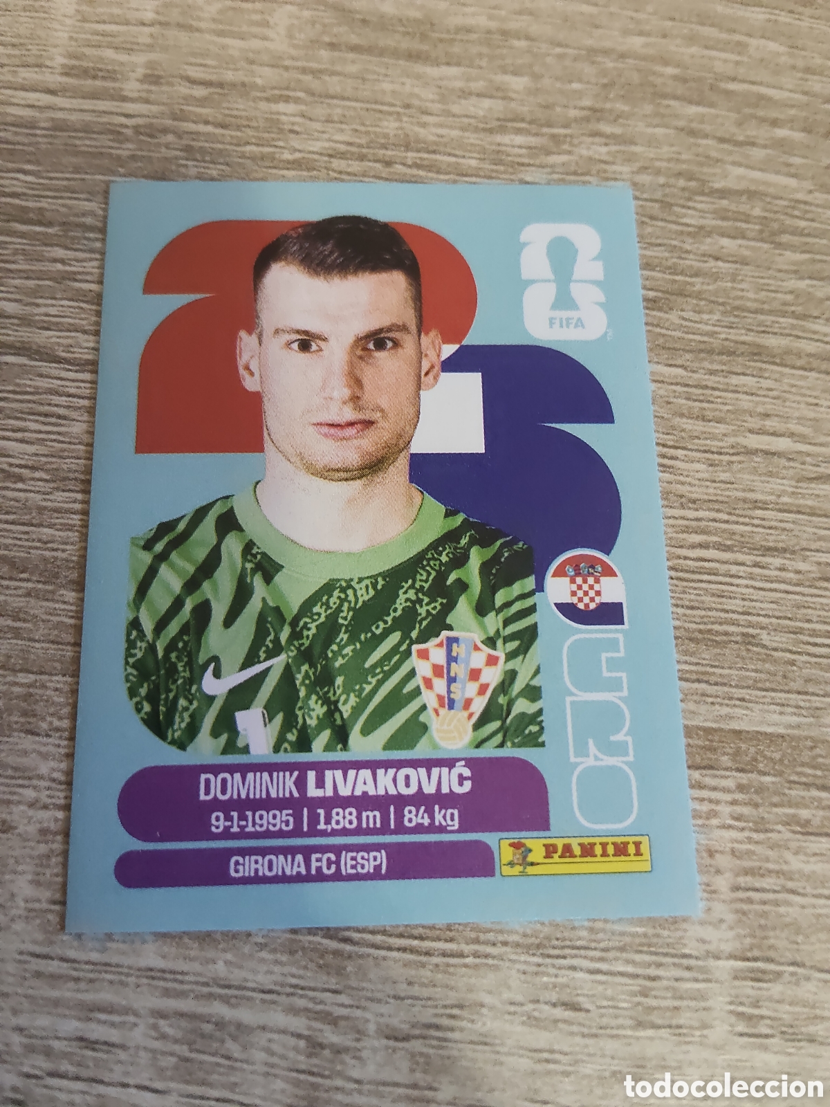 Cromos de F&uacute;tbol: Panini mundial 2026 CRO 2 Dominik Livakovic Croacia