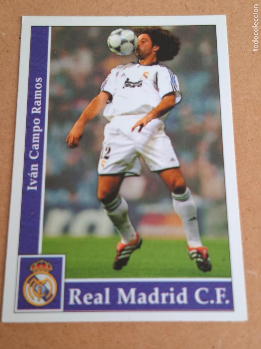 Cromos de F&uacute;tbol: MUNDICROMO 2001 2002 01 02 - 467 IV&Aacute;N CAMPO - REAL MADRID