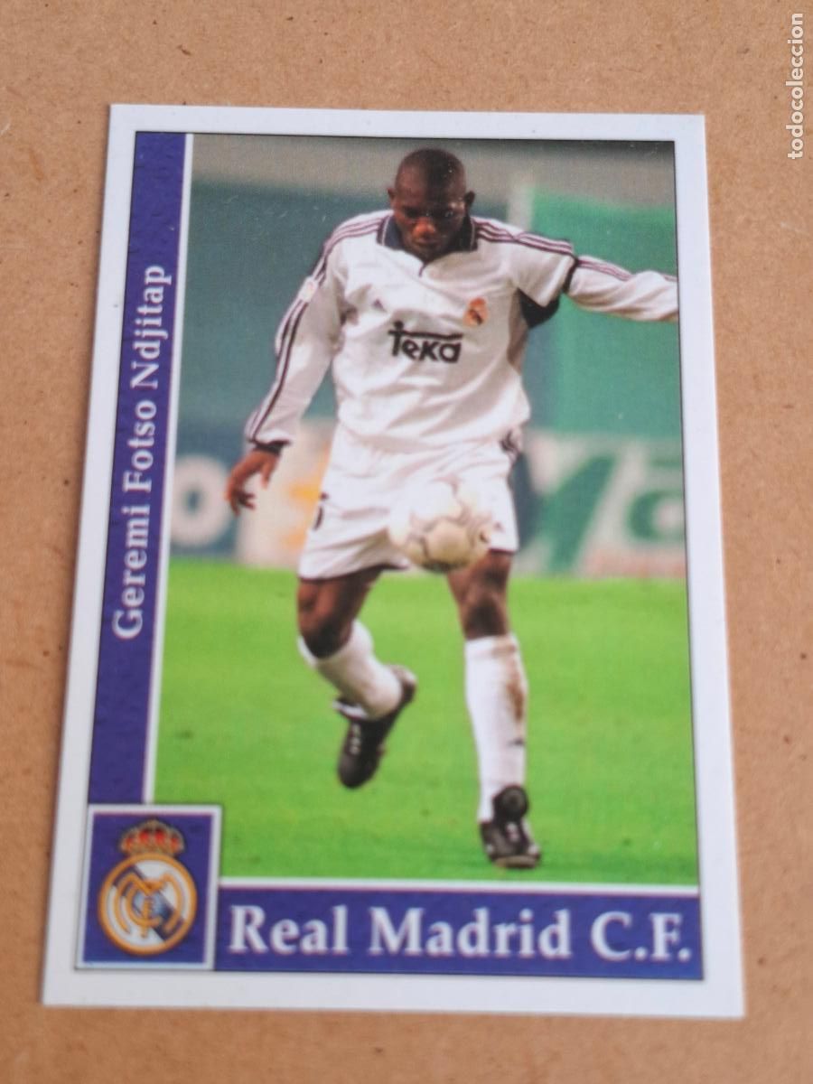 Cromos de F&uacute;tbol: MUNDICROMO 2001 2002 01 02 - 469 GEREMI - REAL MADRID