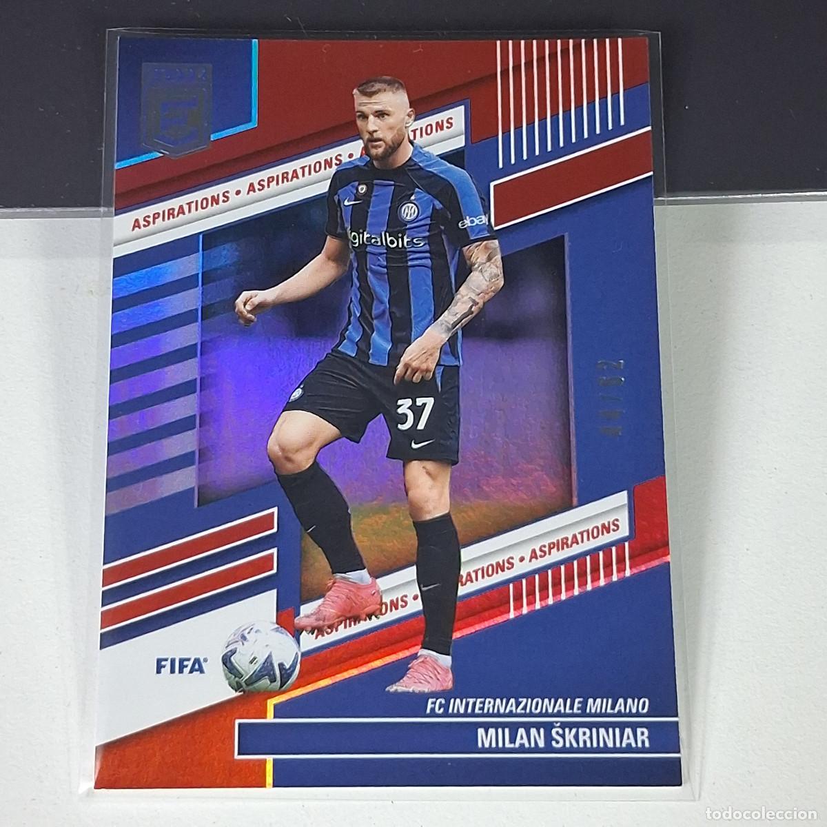 Cromos de Futebol: P1 69 MILAN SKRINIAR INTERNAZIONALE NUMERADA /62 DONRUSS ELITE FIFA 2022 2023 22 23 NO XL ADRENALYN