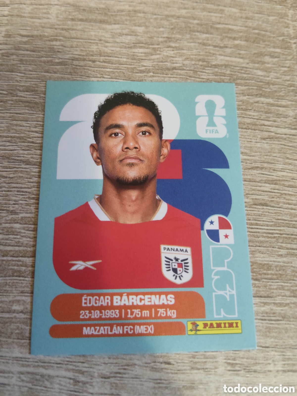 Cromos de F&uacute;tbol: Panini mundial 2026 PAN 14 Edgar B&aacute;rcenas Panam&aacute;