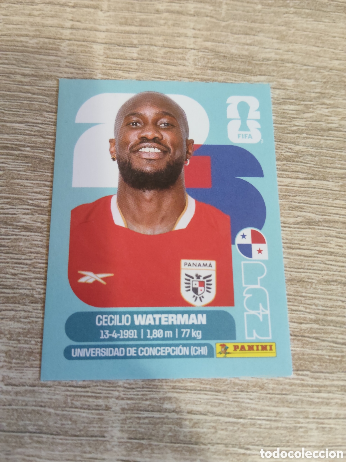 Cromos de F&uacute;tbol: Panini mundial 2026 PAN 18 Cecilio Waterman Panam&aacute;