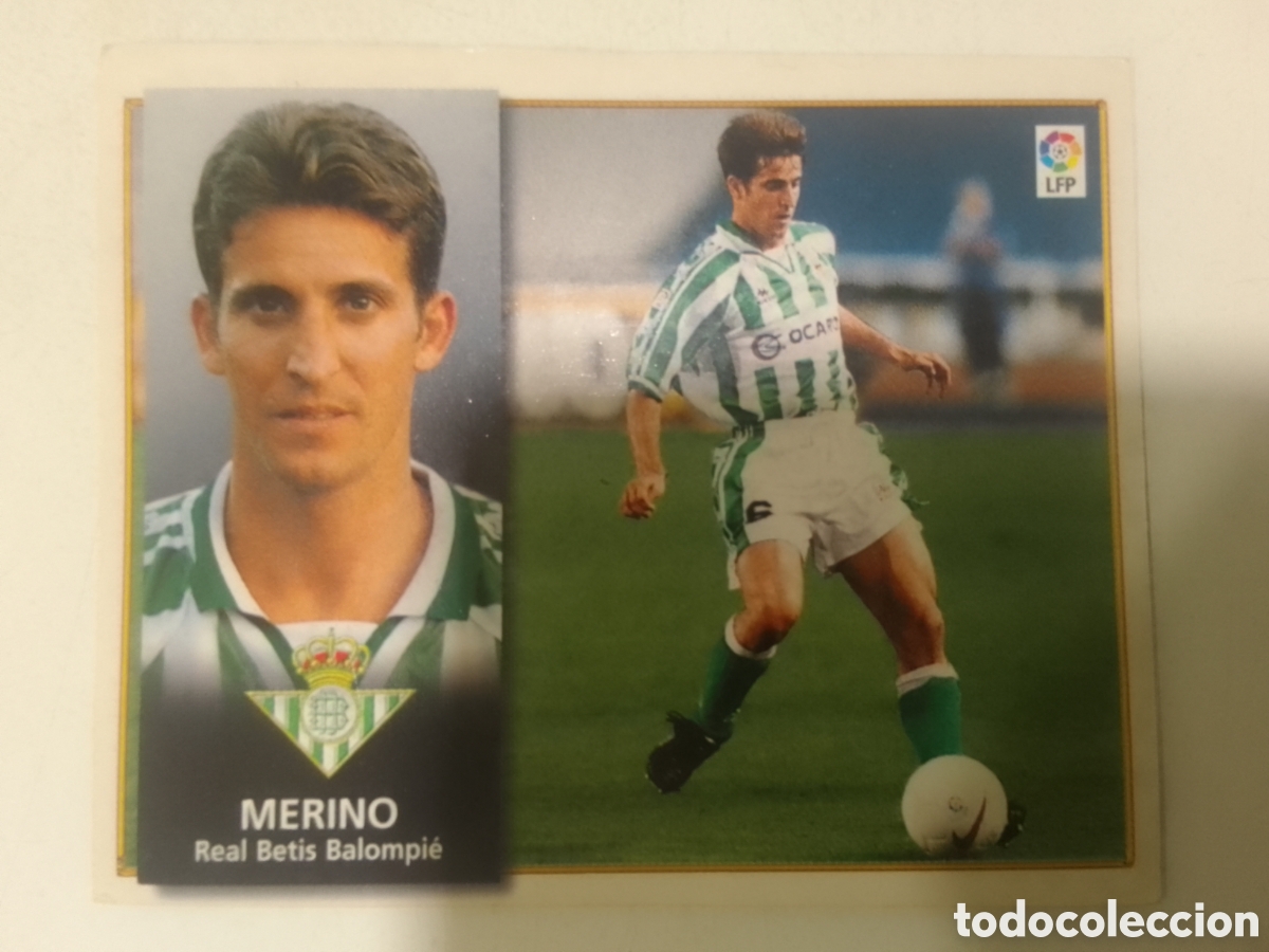 Cromos de F&uacute;tbol: Colecciones Este 98-99 Merino &bull; Betis.
