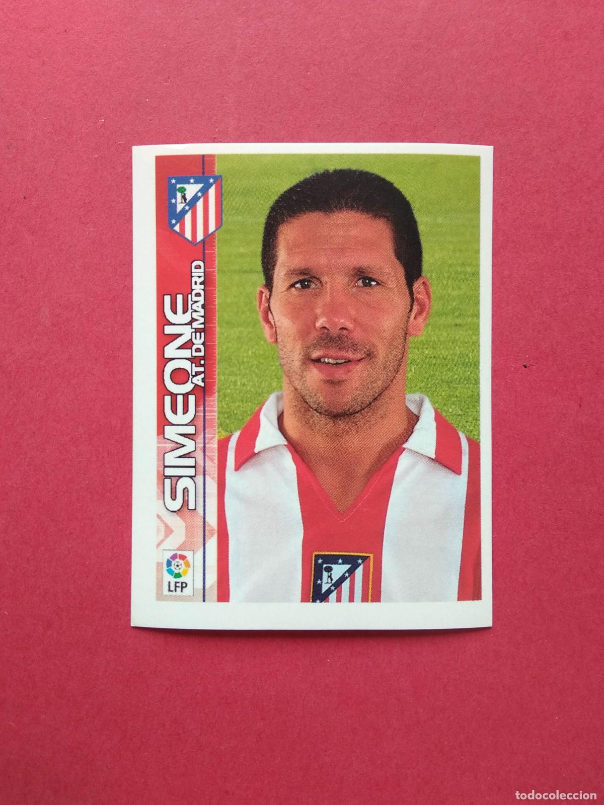 Cromos de F&uacute;tbol: PANINI SUPERLIGA DE ESTRELLAS 2003 2004 LIGA 03 04 NUNCA PEGADO ATLETICO MADRID N&ordm; 94 SIMEONE