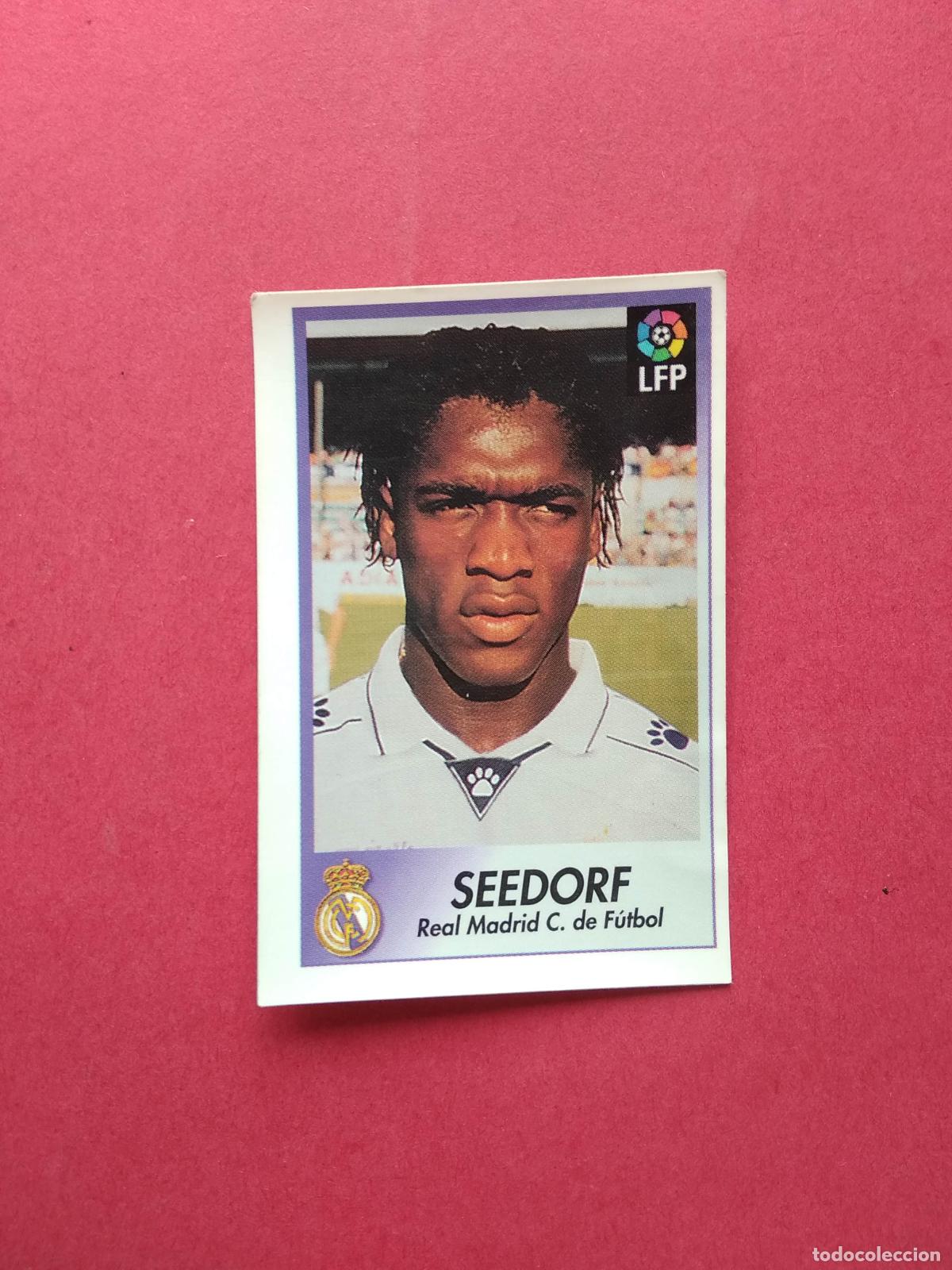 Cromos de F&uacute;tbol: BOLLYCAO FUTBOL LIGA 96 97 1996 1997 CROMO NUNCA PEGADO REAL MADRID N&ordm; 166 SEEDORF