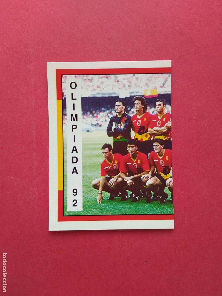 Cromos de F&uacute;tbol: MUNDICROMO SPORT ESPA&Ntilde;A 94 MUNDIAL DE FUTBOL USA 1994 CROMO NUNCA PEGADO N&ordm; 190 OLIMPIADA