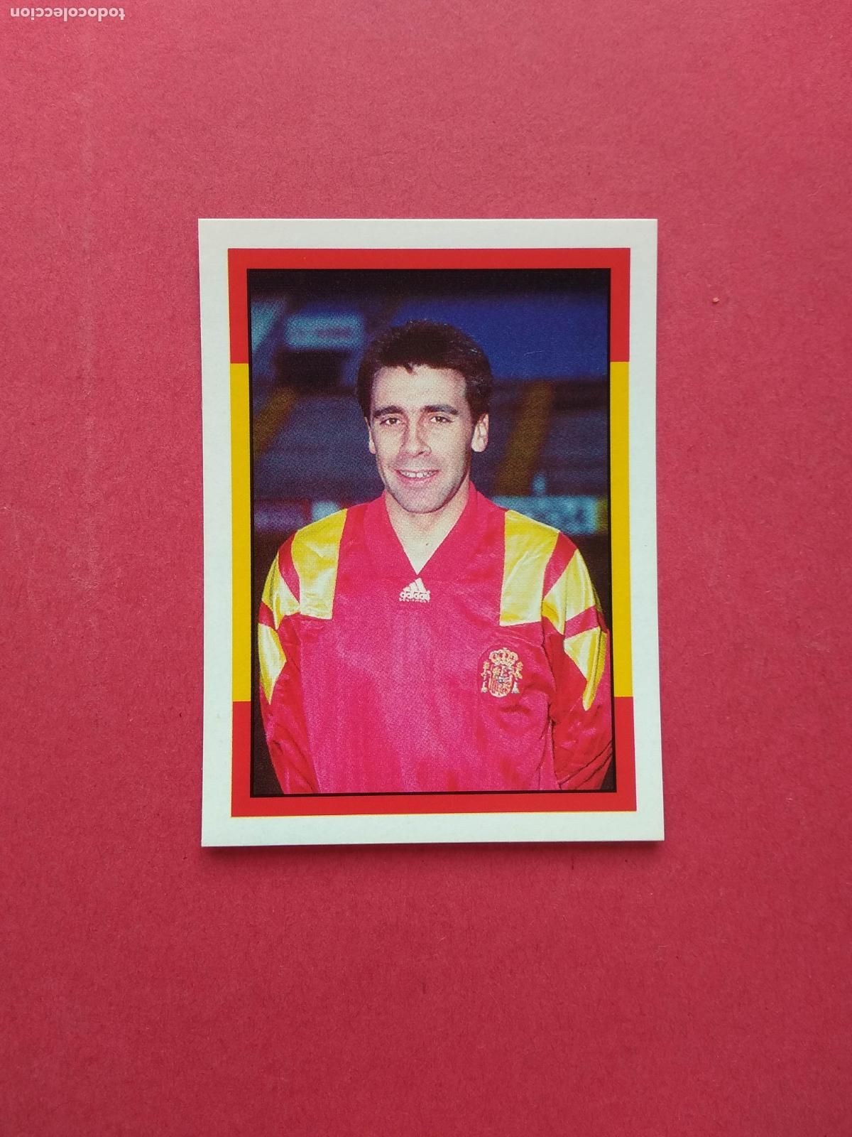 Cromos de F&uacute;tbol: MUNDICROMO SPORT ESPA&Ntilde;A 94 MUNDIAL DE FUTBOL USA 1994 CROMO NUNCA PEGADO N&ordm; 140 FELIPE