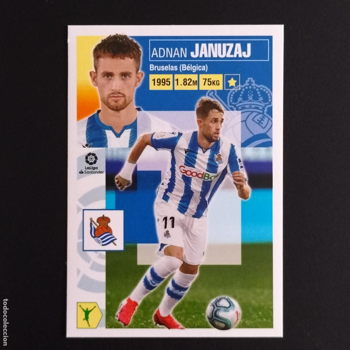 Cromos de F&uacute;tbol: N&ordm; 18 JANUZAJ REAL SOCIEDAD CROMOS LALIGA SANTANDER ESTE 2020 2021 20 21 LIGA PANINI
