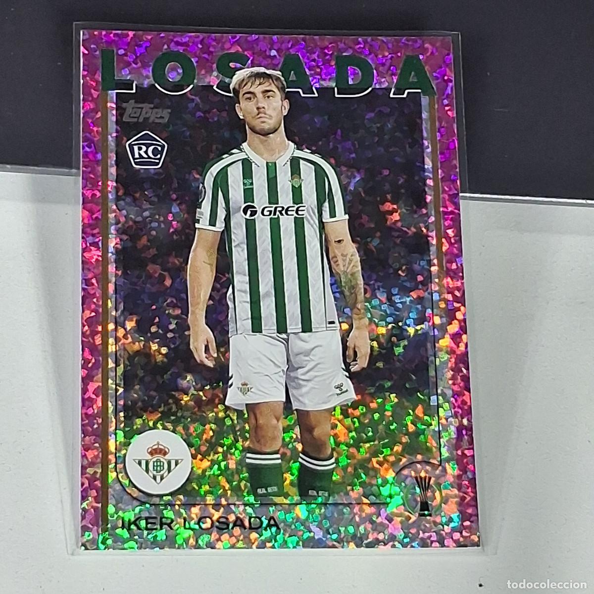 Cromos de F&uacute;tbol: B16 19 IKER LOSADA BETIS ROOKIE TOPPS UCC FLAGSHIP 24 25 2024 2025