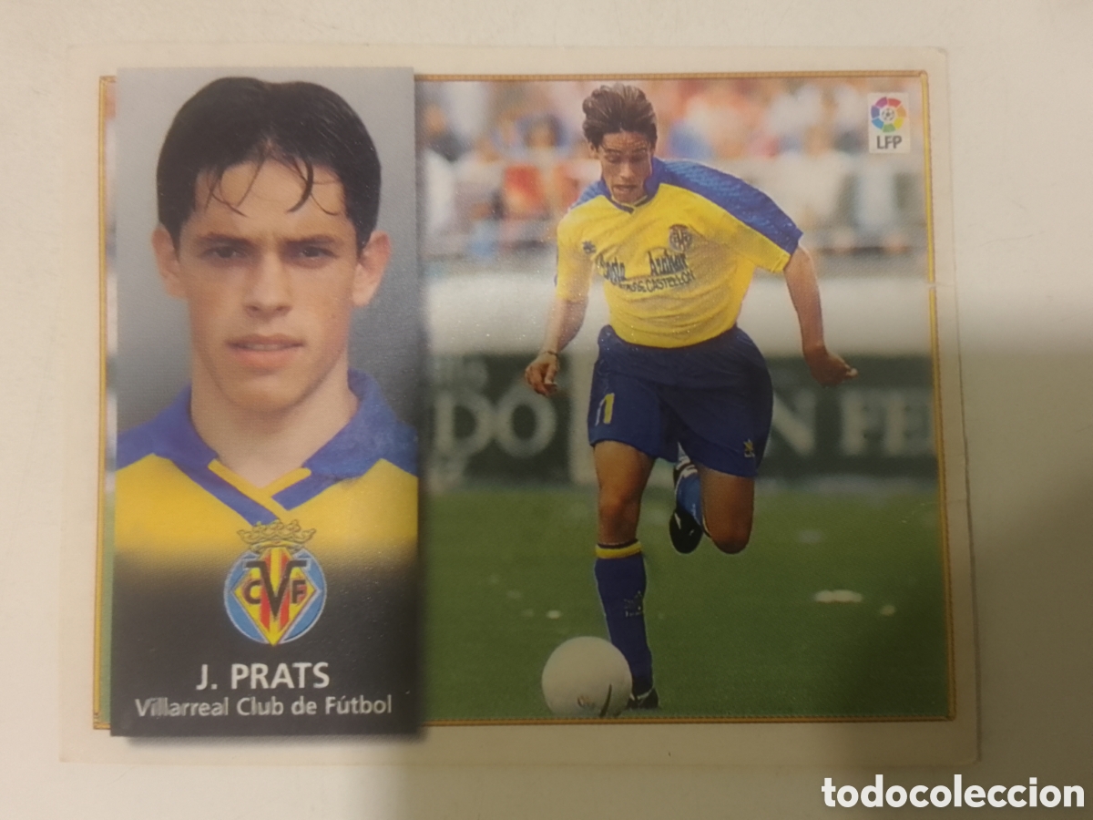 Cromos de F&uacute;tbol: Colecciones Este 98-99 J. Prats &bull; Villarreal.