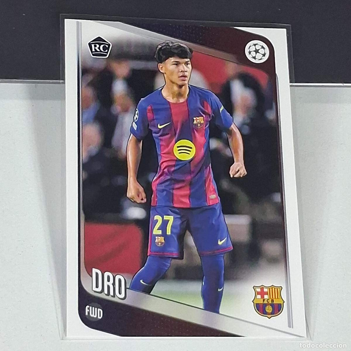 Cromos de F&uacute;tbol: 111 DRO BARCELONA ROOKIE TOPPS UCC FLAGSHIP 25 26 2025 2026