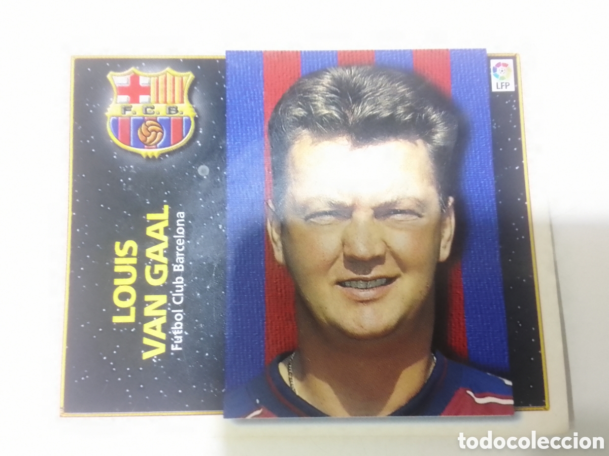 Cromos de F&uacute;tbol: Colecciones Este 98-99 Louis Van Gaal &bull; Barcelona.