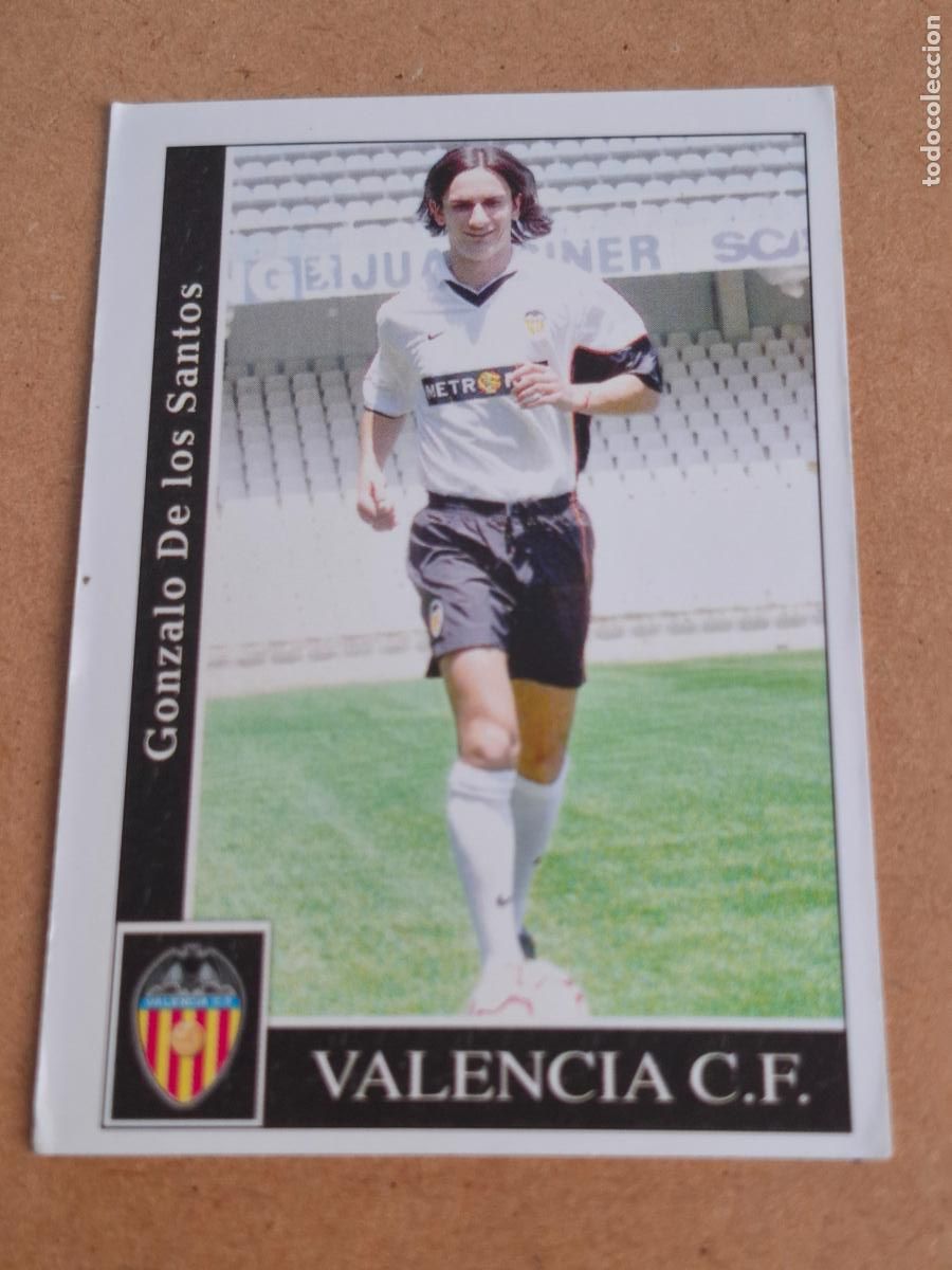 Cromos de F&uacute;tbol: MUNDICROMO 2001 2002 01 02 - 474 DE LOS SANTOS - VALENCIA CF