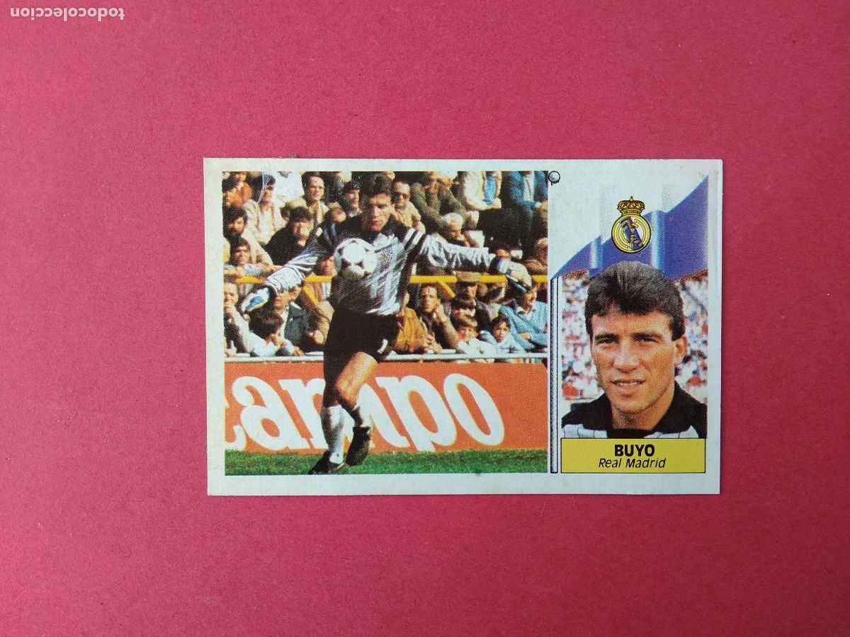 Cromos de F&uacute;tbol: EDICIONES ESTE LIGA 86 87 1986 1987 CROMO DESPEGADO FICHAJE N&ordm; 3 BUYO REAL MADRID
