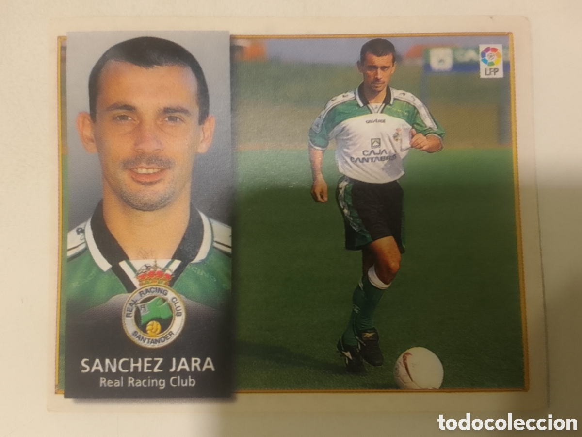 Cromos de F&uacute;tbol: Colecciones Este 98-99 S&aacute;nchez Jara &bull; Real Racing Club.
