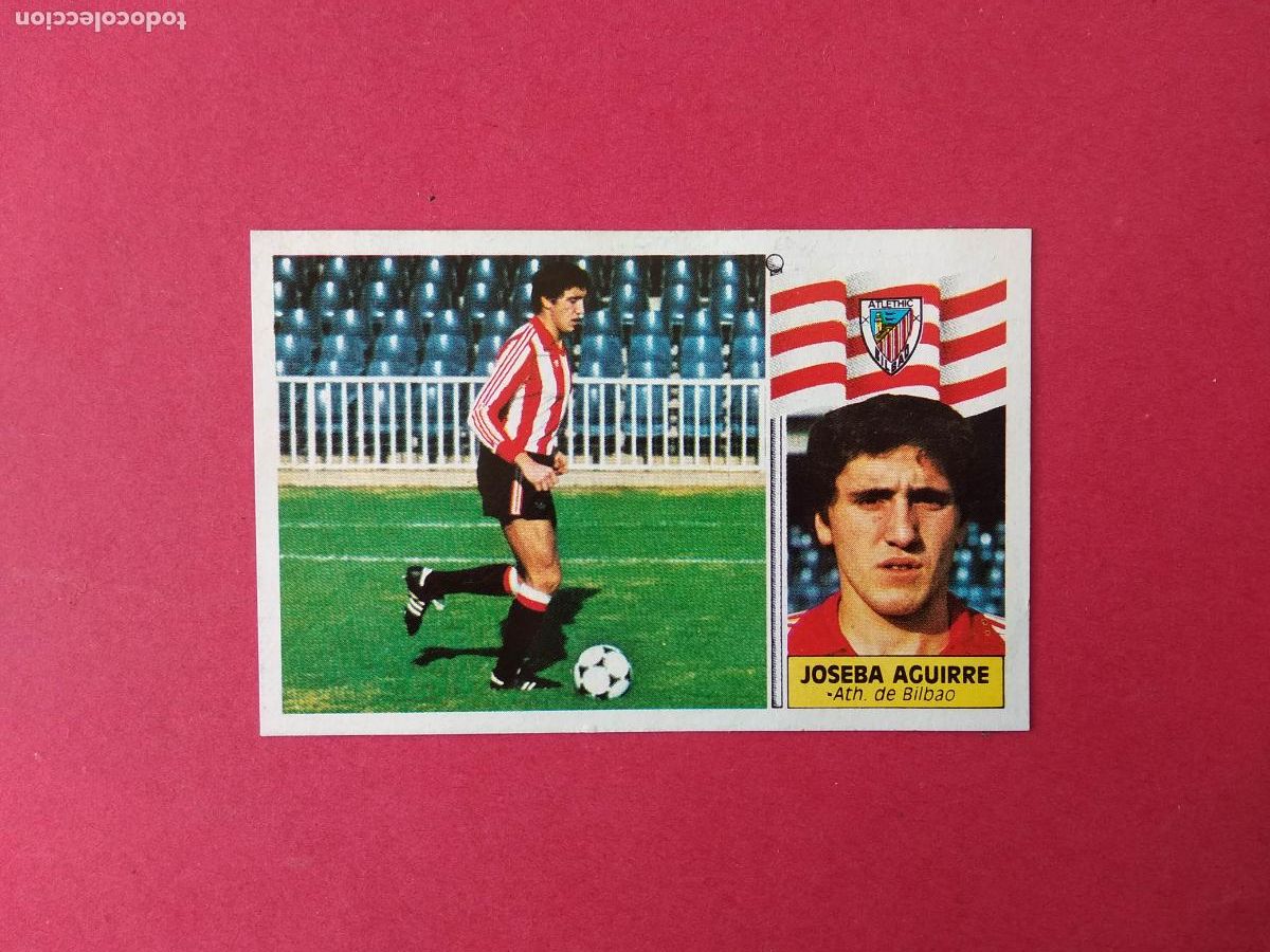 Cromos de F&uacute;tbol: EDICIONES ESTE LIGA 86 87 1986 1987 CROMO DESPEGADO FICHAJE N&ordm; 5 JOSEBA AGUIRRE ATHLETIC DE BILBAO