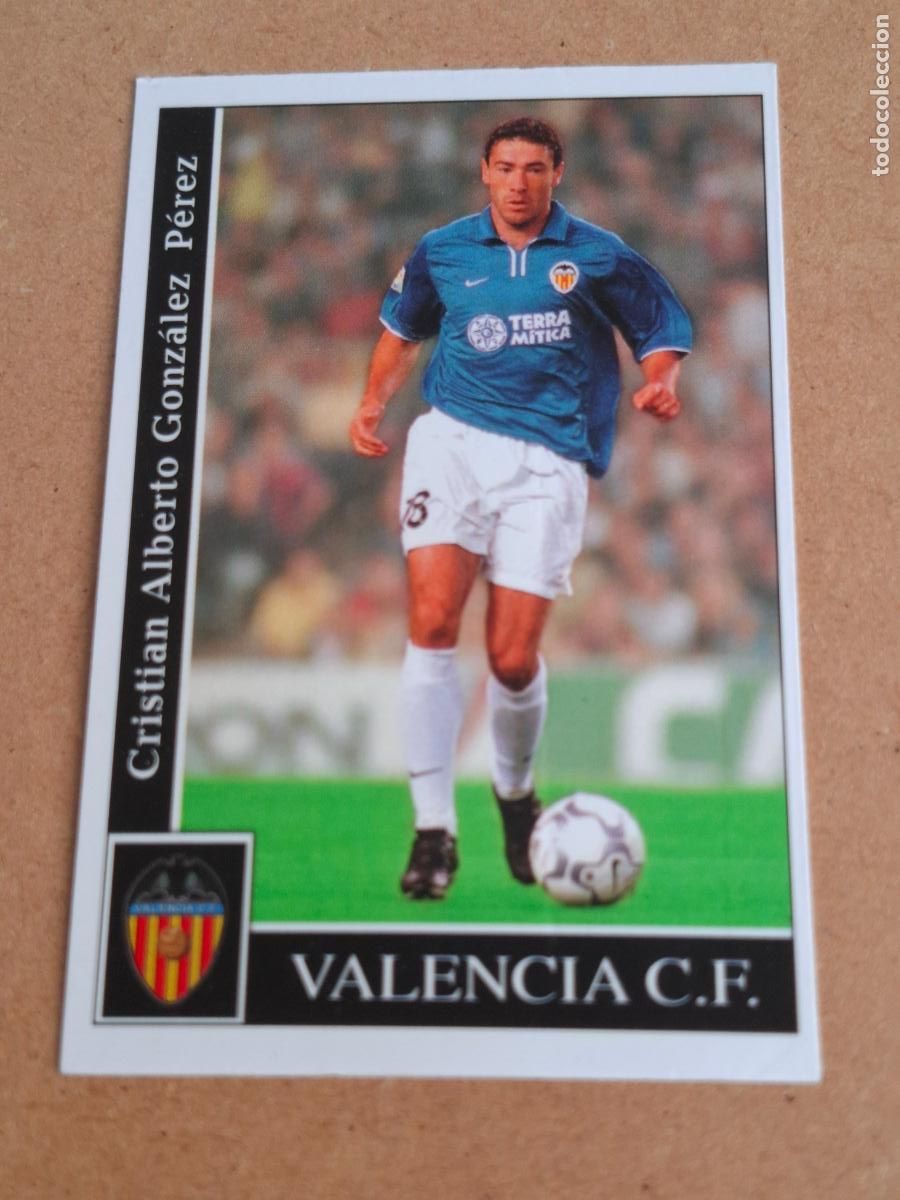Cromos de F&uacute;tbol: MUNDICROMO 2001 2002 01 02 - 475 KILY GONZ&Aacute;LEZ - VALENCIA CF