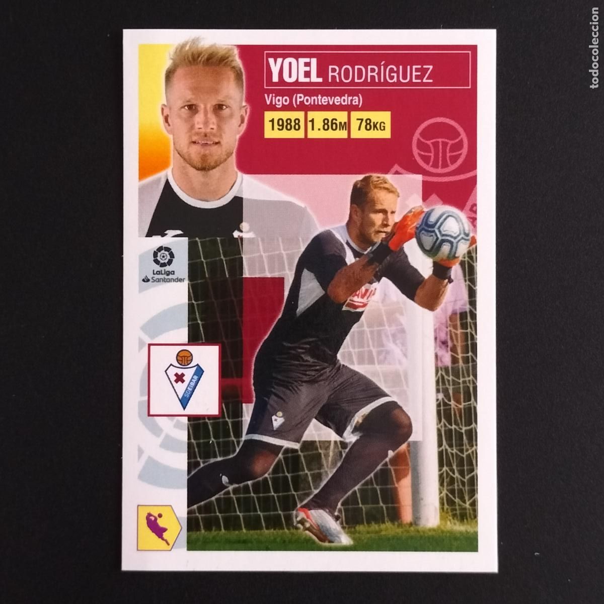 Cromos de F&uacute;tbol: N&ordm; 3 YOEL EIBAR CROMOS LALIGA SANTANDER ESTE 2020 2021 20 21 LIGA PANINI