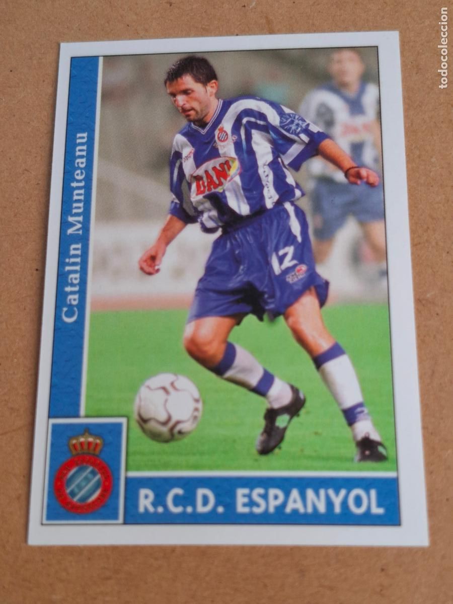 Cromos de F&uacute;tbol: MUNDICROMO 2001 2002 01 02 - 480 MUNTEANU - RCD. ESPANYOL