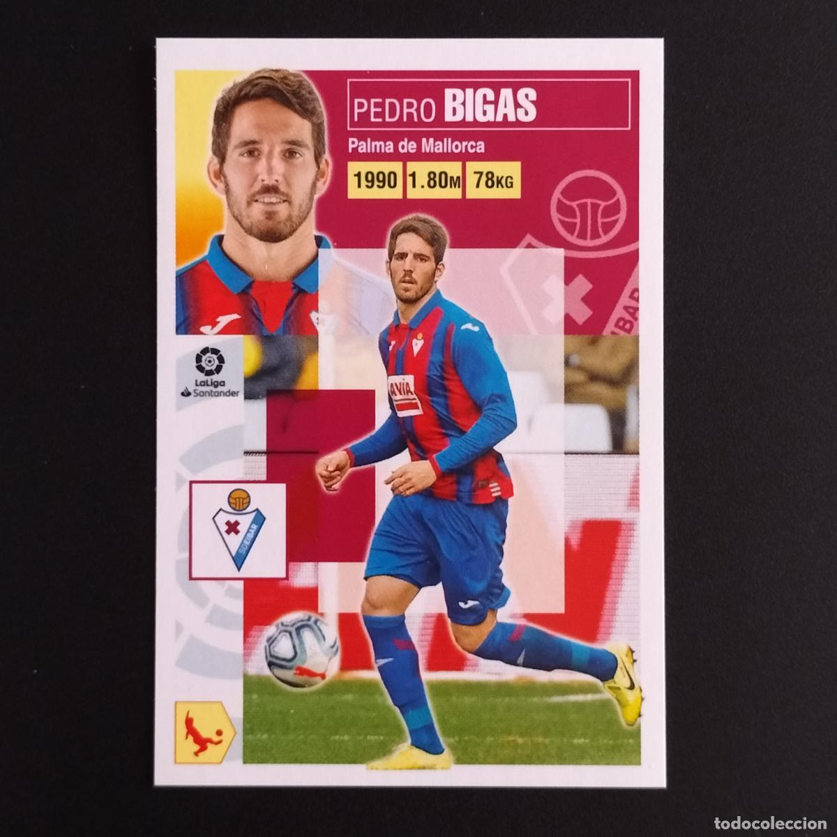 Cromos de F&uacute;tbol: N&ordm; 8 BIGAS EIBAR CROMOS LALIGA SANTANDER ESTE 2020 2021 20 21 LIGA PANINI