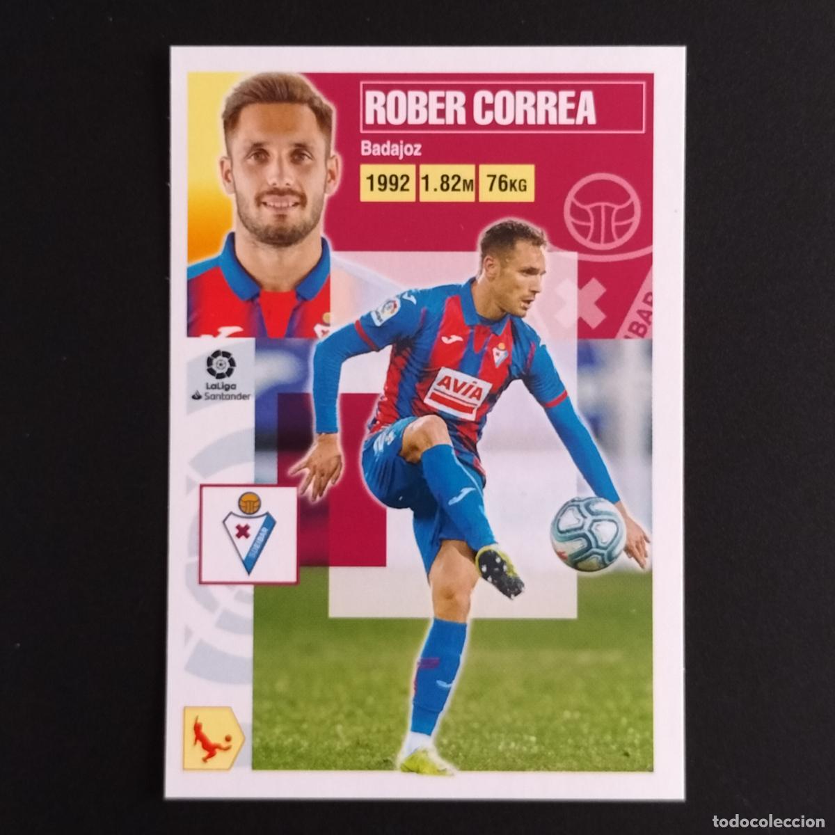 Cromos de F&uacute;tbol: N&ordm; 9 ROBER CORREA EIBAR CROMOS LALIGA SANTANDER ESTE 2020 2021 20 21 LIGA PANINI