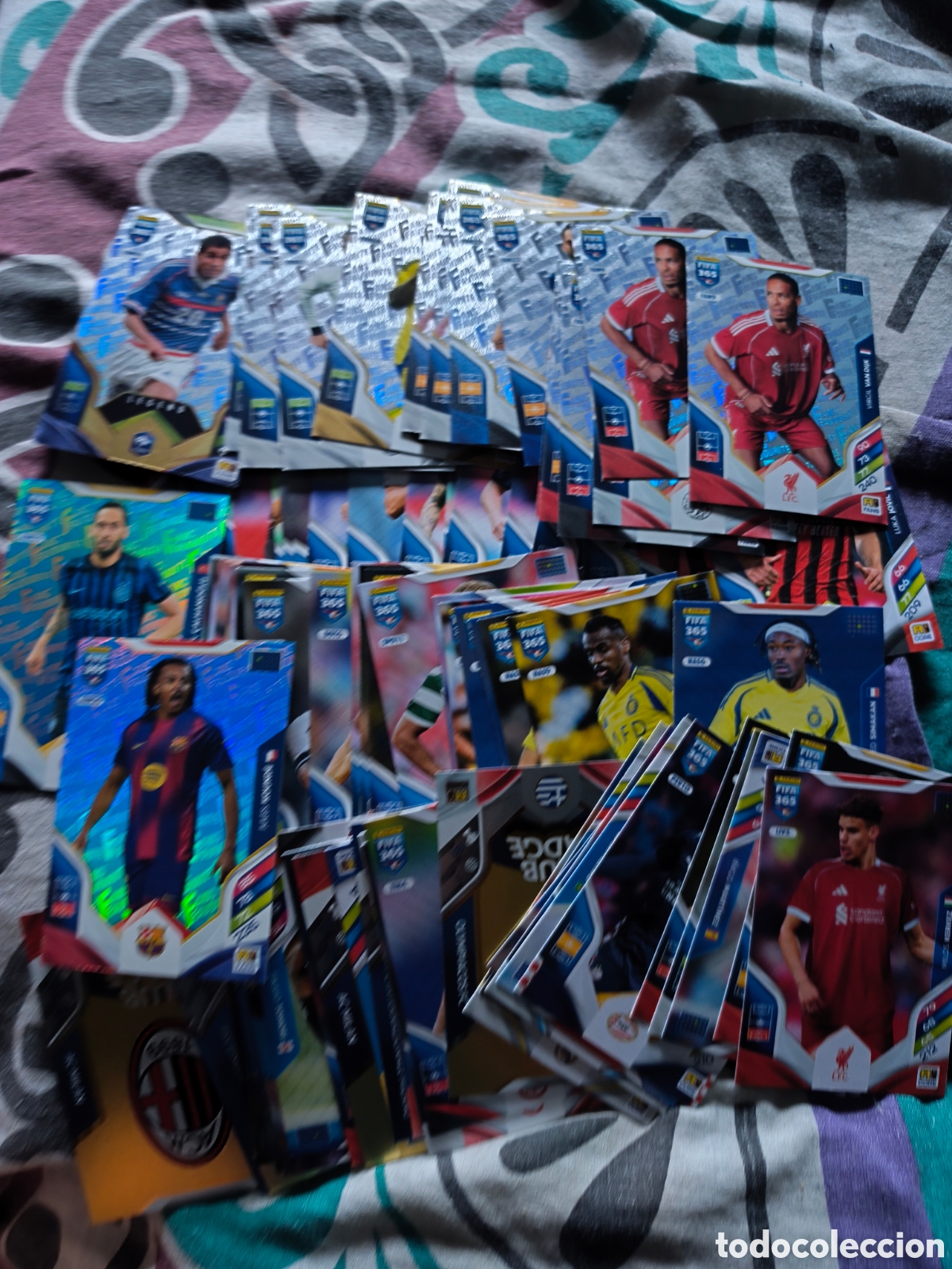 Cromos de F&uacute;tbol: 100 CROMOS. MUCHOS REPETIDOS FIFA 365
