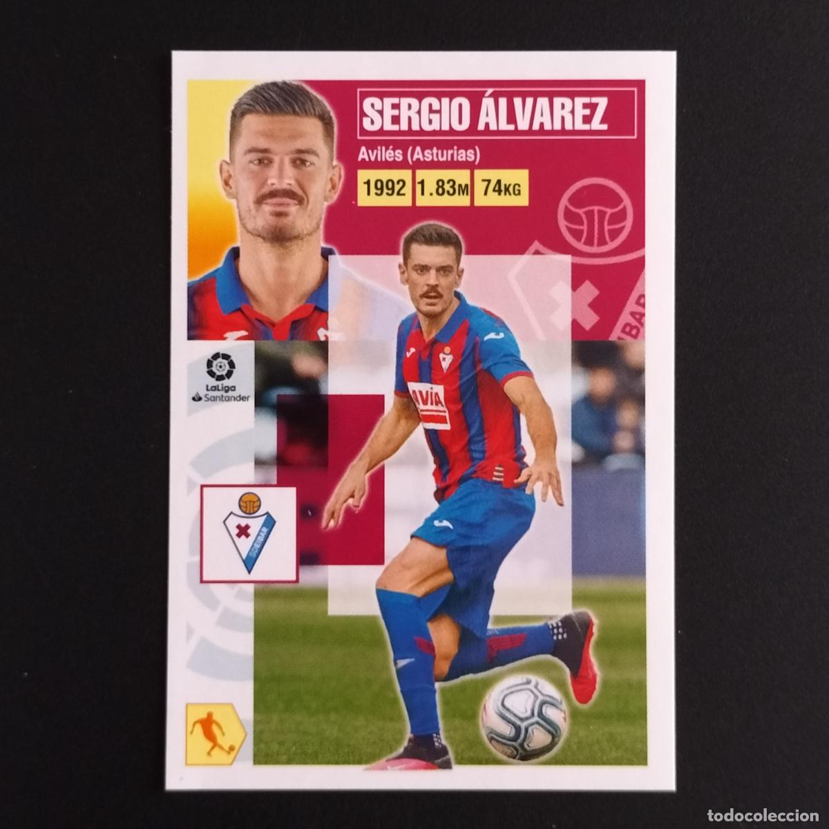 Cartes &agrave; collectionner de Football: N&ordm; 11 SERGIO ALVAREZ EIBAR CROMOS LALIGA SANTANDER ESTE 2020 2021 20 21 LIGA PANINI