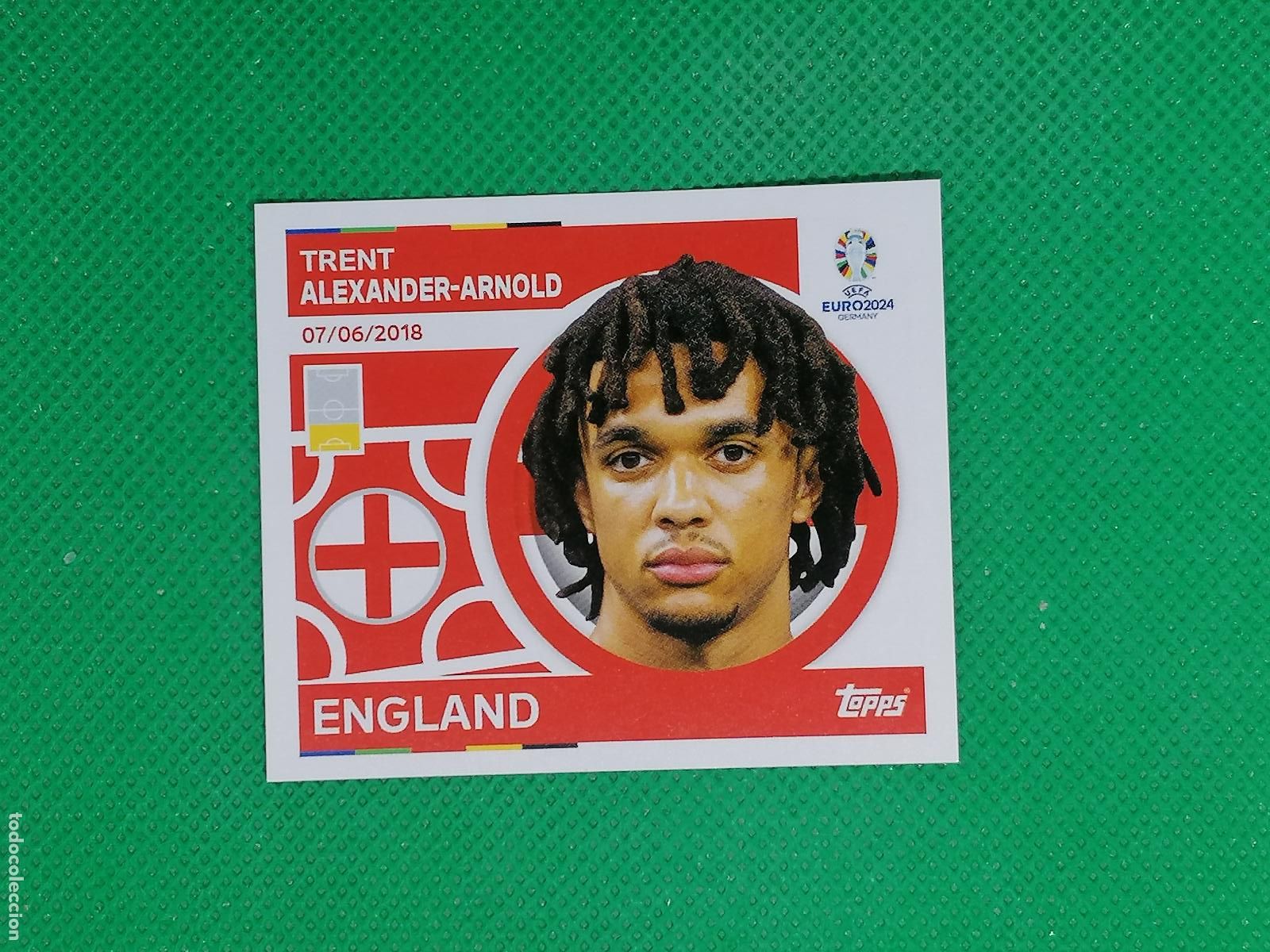 Cartes &agrave; collectionner de Football: ENG 9 ENG9 TRENT ALEXANDER ARNOLD INGLATERRA ⚽ TOPPS EURO 2024 24 GERMANY STICKERS ⚽