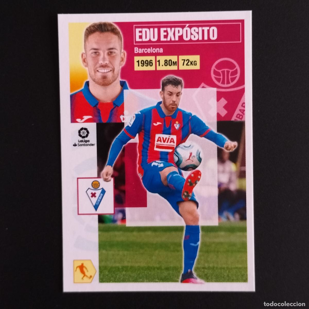 Cartes &agrave; collectionner de Football: N&ordm; 14 EDU EXPOSITO EIBAR CROMOS LALIGA SANTANDER ESTE 2020 2021 20 21 LIGA PANINI