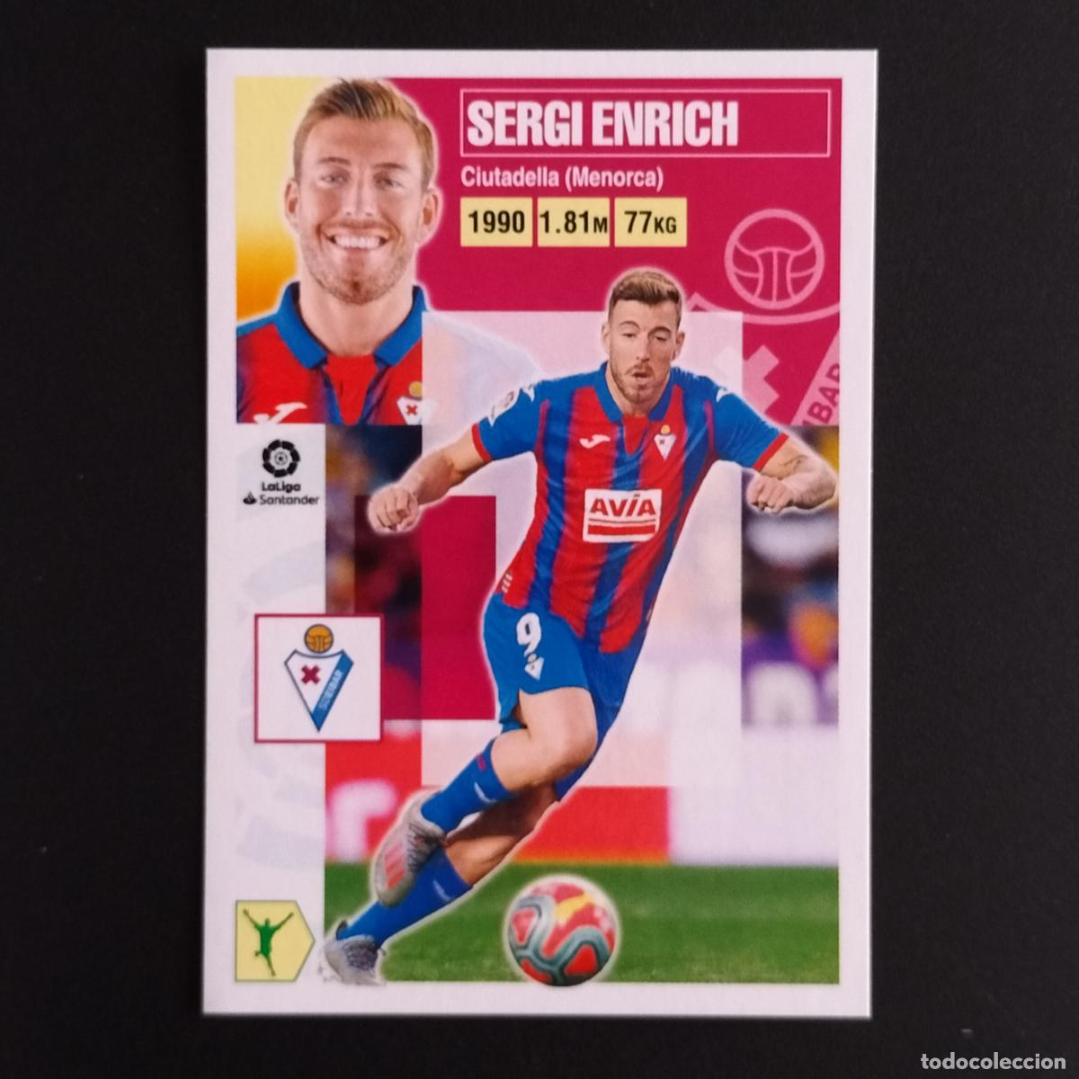Cartes &agrave; collectionner de Football: N&ordm; 16 SERGI ENRICH EIBAR CROMOS LALIGA SANTANDER ESTE 2020 2021 20 21 LIGA PANINI