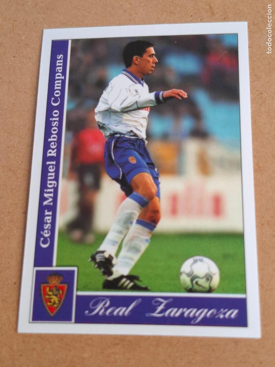 Cromos de F&uacute;tbol: MUNDICROMO 2001 2002 01 02 - 484 REBOSIO - REAL ZARAGOZA