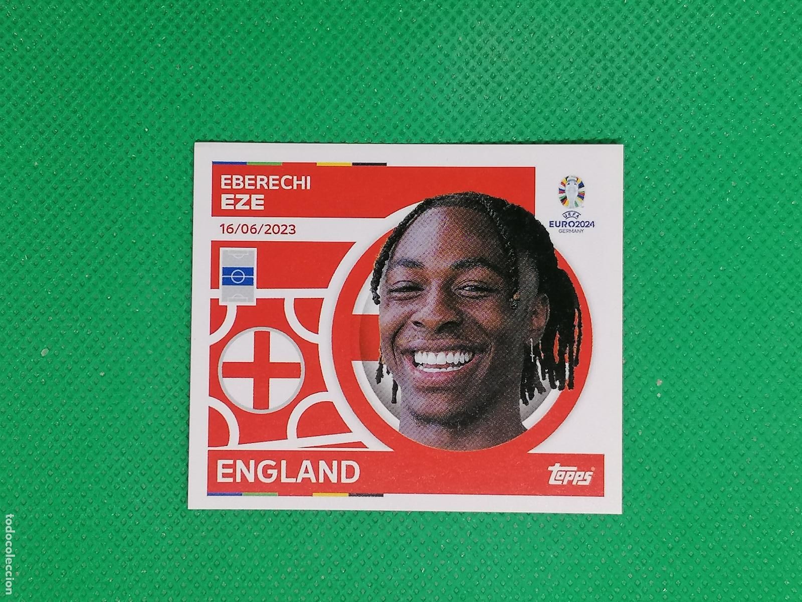 Fu&szlig;ball-Sticker: ENG 13 ENG13 EBERECHI EZE INGLATERRA ⚽ TOPPS EURO 2024 24 GERMANY STICKERS ⚽