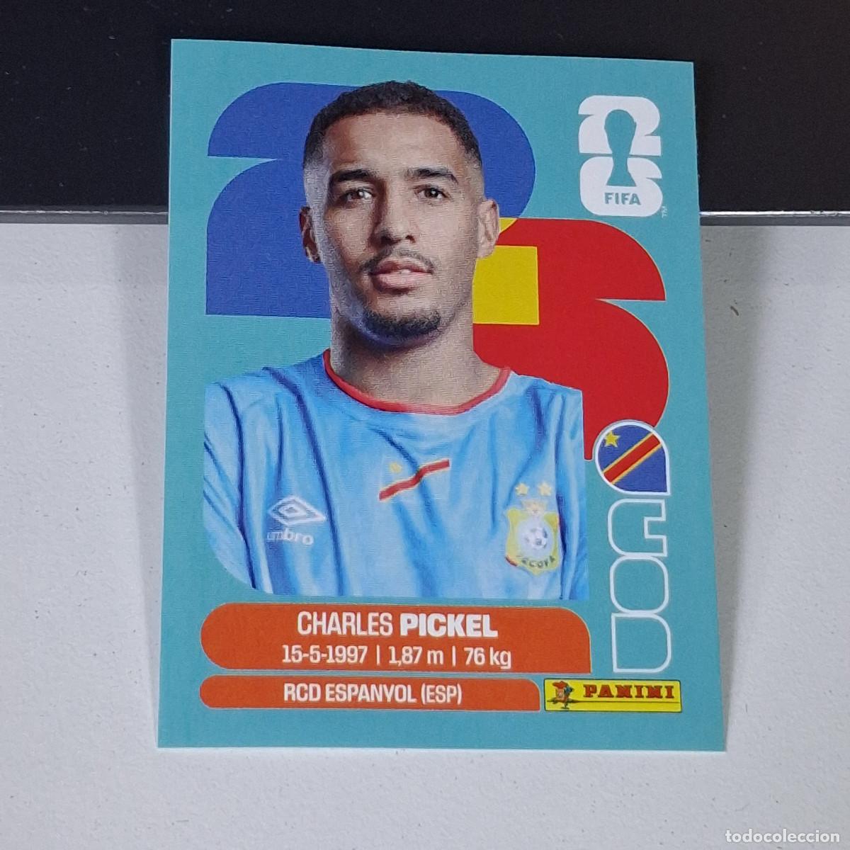 Fu&szlig;ball-Sticker: B15 COD 8 COD8 CHARLES PICKEL REPUBLICA CONGO MUNDIAL FIFA WORLD CUP 2026 STICKER PANINI