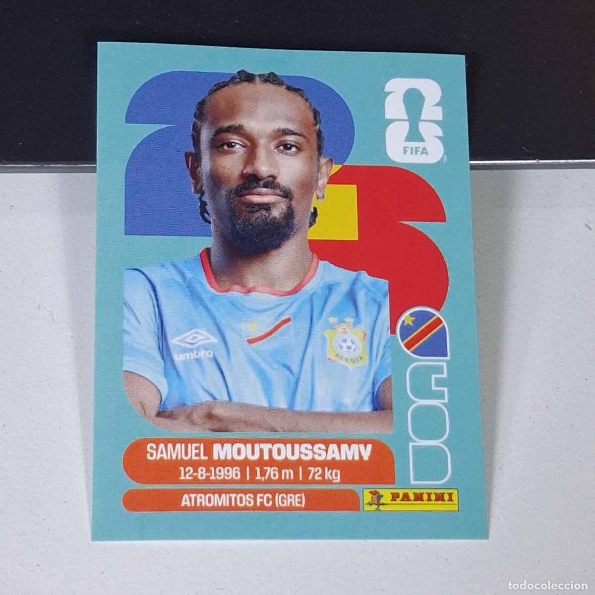 Cromos de Futebol: B15 COD 11 COD11 SAMUEL MOUTOUSSAMV CONGO COD MUNDIAL FIFA WORLD CUP 2026 STICKER PANINI