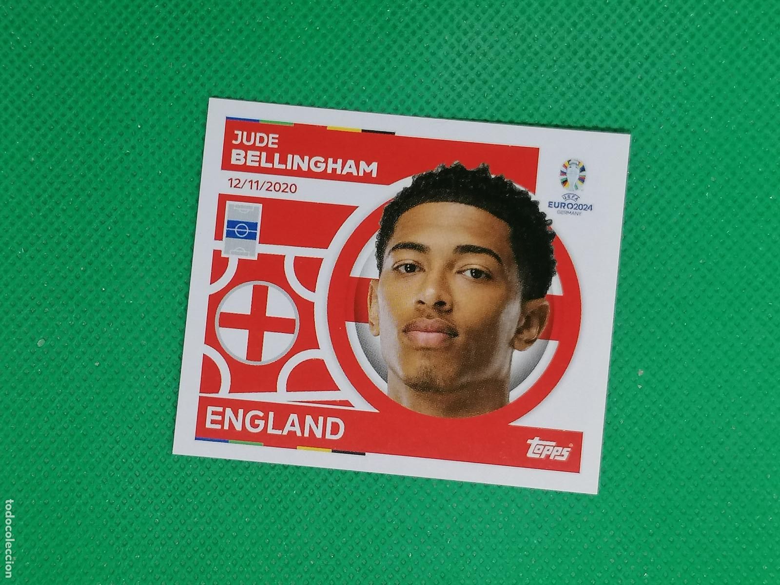 Cromos de Futebol: ENG 16 ENG16 JUDE BELLINGHAM INGLATERRA ⚽ TOPPS EURO 2024 24 GERMANY STICKERS ⚽