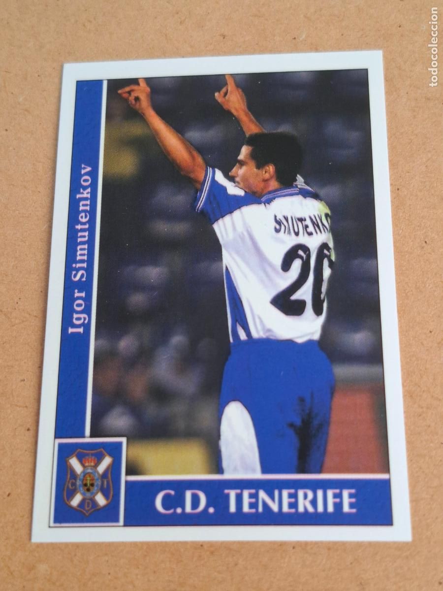 Cromos de Futebol: MUNDICROMO 2001 2002 01 02 - 488 SIMUTENKOV - CD. TENERIFE