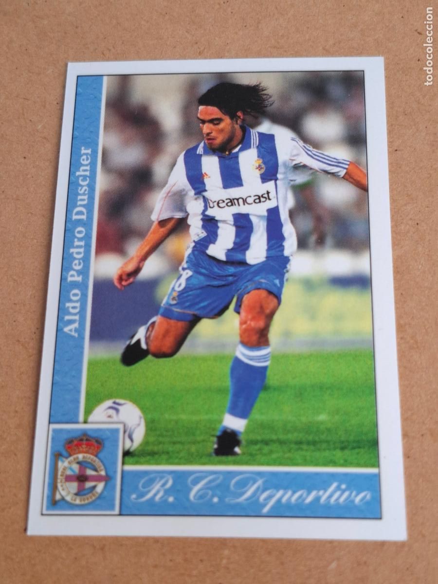 Cromos de F&uacute;tbol: MUNDICROMO 2001 2002 01 02 - 489 DUSCHER - R.C. DEPORTIVO