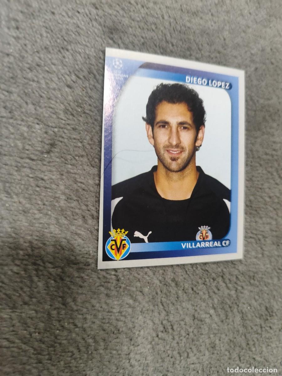 Cromos de F&uacute;tbol: 520 CHAMPIONS LEAGUE 08 09 PANINI DIEGO LOPEZ - VILLARREAL CF - 2008 2009 UCL UEFA