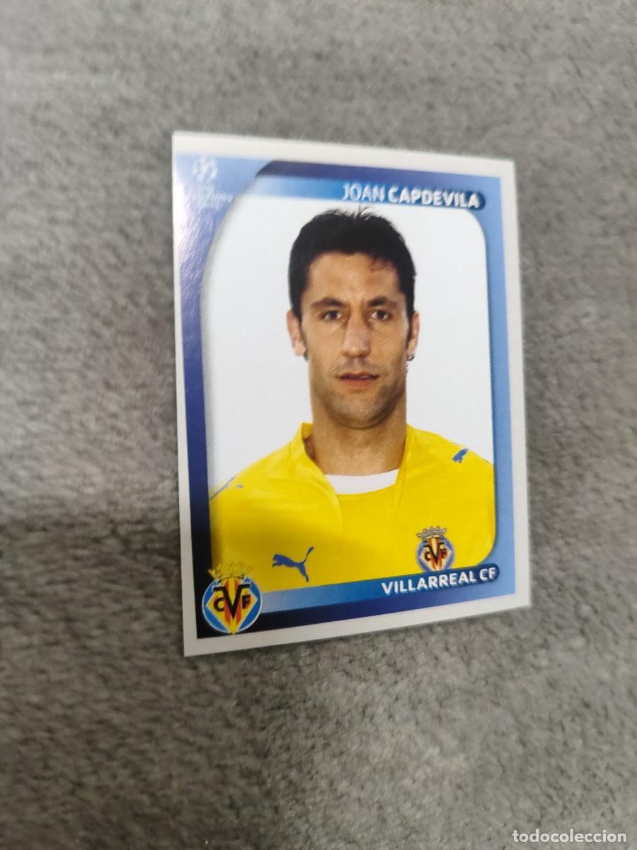 Cromos de F&uacute;tbol: 521 CHAMPIONS LEAGUE 08 09 PANINI JOAN CAPDEVILA - VILLARREAL CF - 2008 2009 UCL UEFA