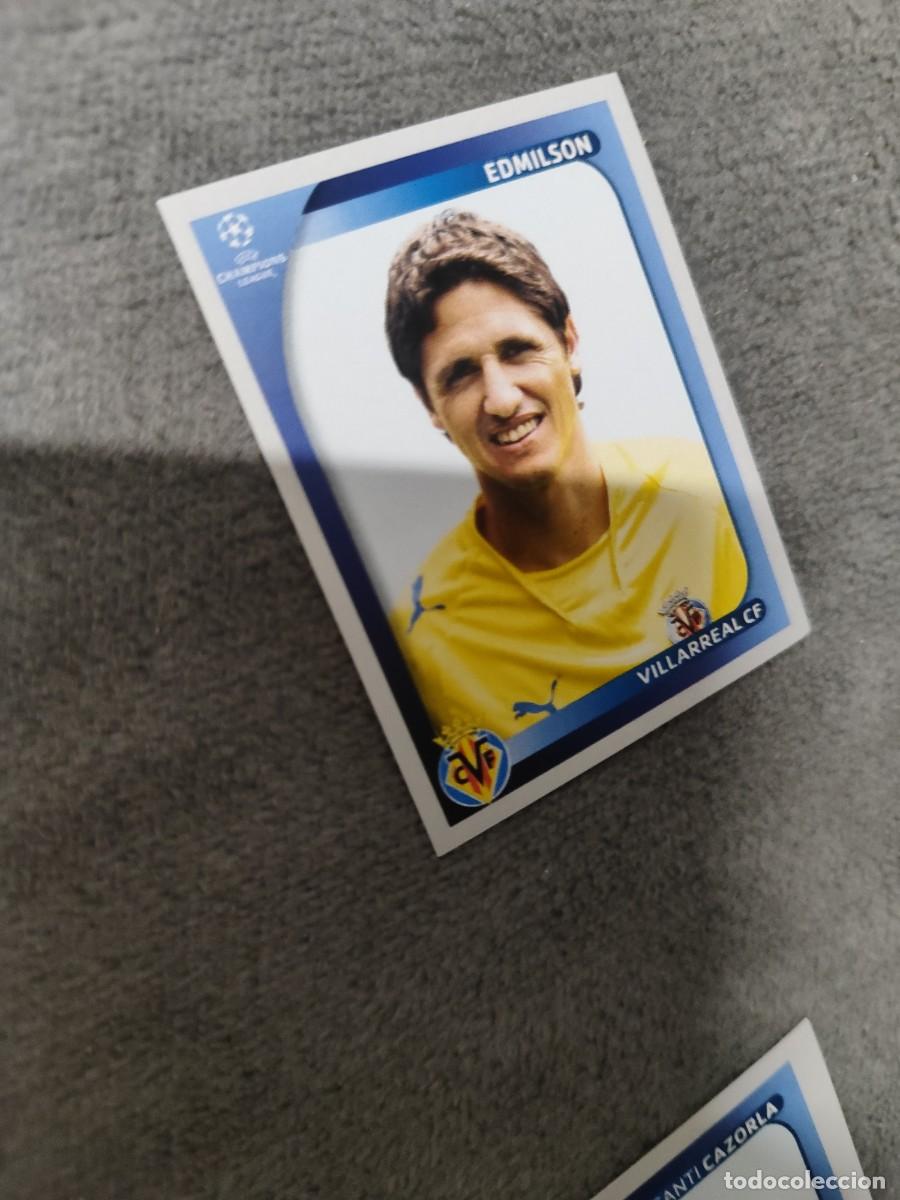 Cromos de F&uacute;tbol: 525 CHAMPIONS LEAGUE 08 09 PANINI EDMILSON - VILLARREAL CF - 2008 2009 UCL UEFA