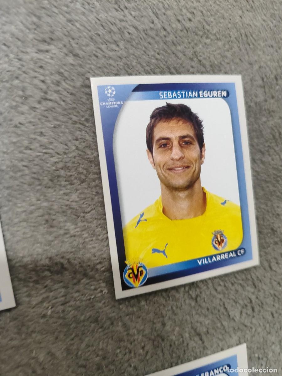 Cromos de F&uacute;tbol: 528 CHAMPIONS LEAGUE 08 09 PANINI SEBASTIAN EGUREN - VILLARREAL CF - 2008 2009 UCL UEFA