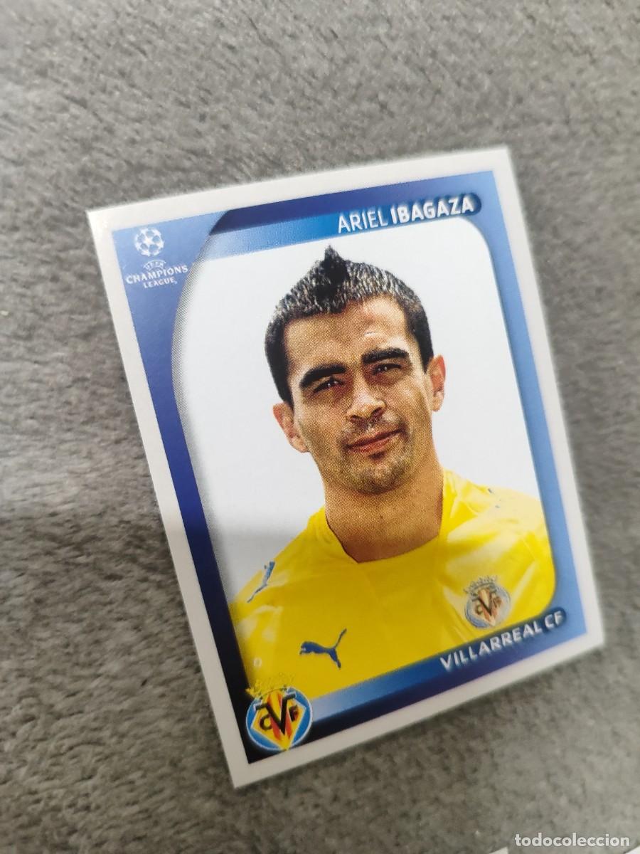 Cromos de F&uacute;tbol: 529 CHAMPIONS LEAGUE 08 09 PANINI ARIEL IBAGAZA - VILLARREAL CF - 2008 2009 UCL UEFA
