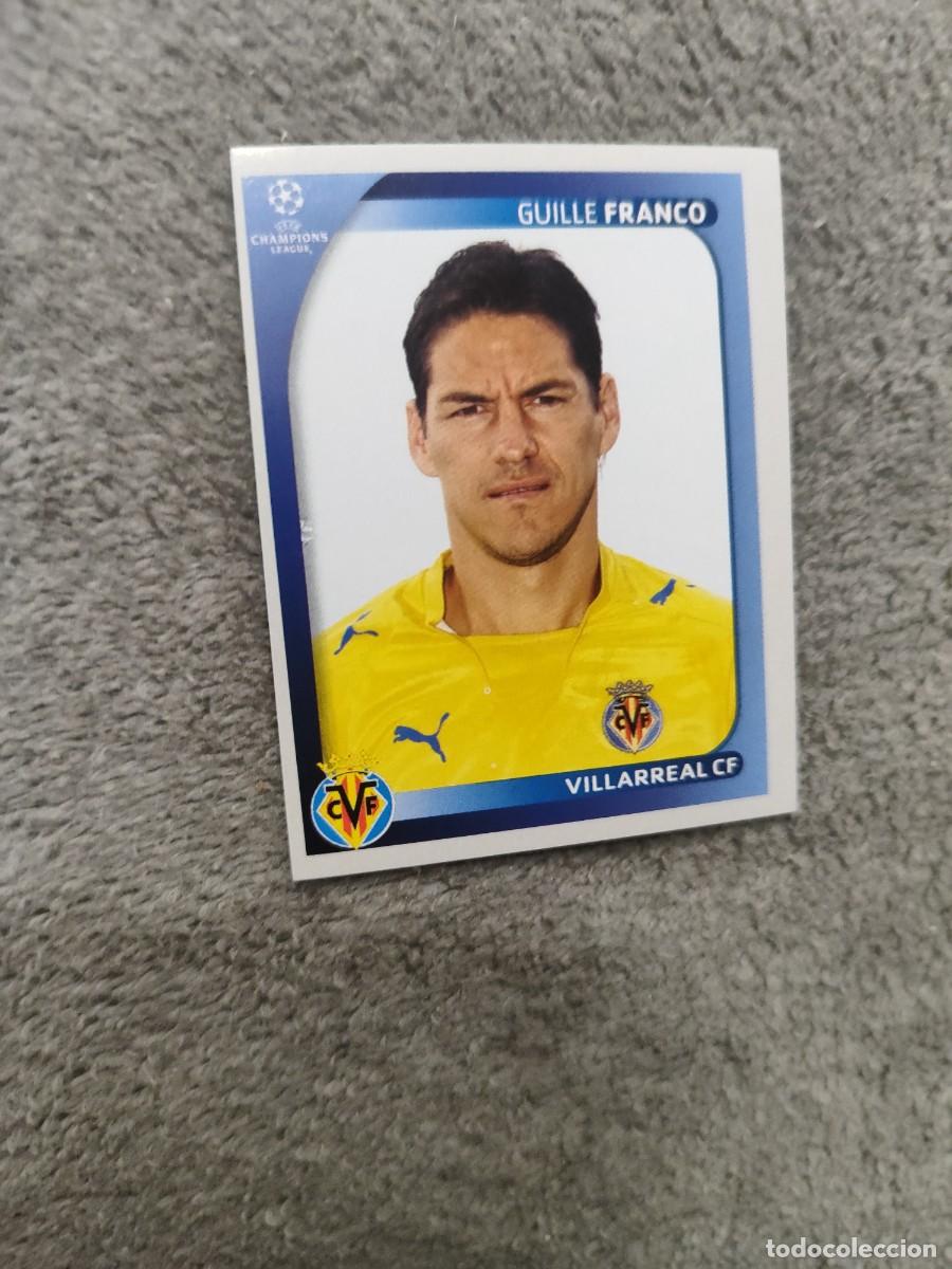 Cromos de F&uacute;tbol: 532 CHAMPIONS LEAGUE 08 09 PANINI GUILLE FRANCO - VILLARREAL CF - 2008 2009 UCL UEFA
